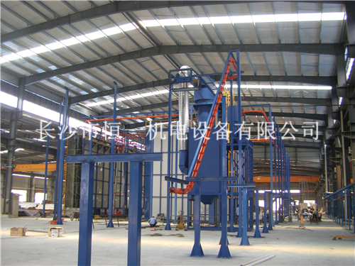 锌钢立式喷涂生产线